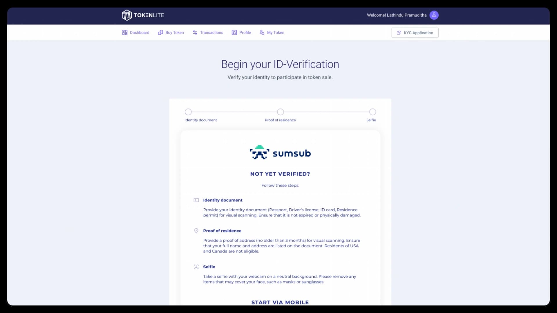 Custom developed Spotstar platform using tokenlite by Axcertro